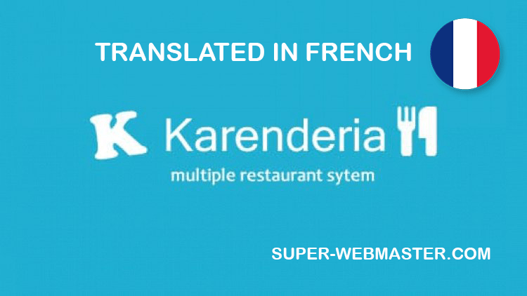 Karenderia Codecanyon French Translation